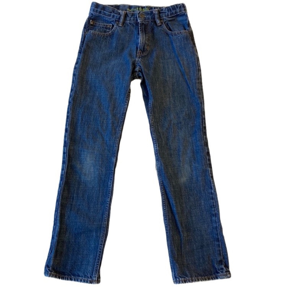Gap kids straight leg jeans 14 regular adjustable waist GapKids 1969 S/916497-00